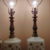 Lampes Antique - Vitre et Laiton - Image 1