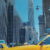 Cadre en Bois NewYork yellow Cab - Image 1