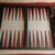 Backgammon en Vinyle Noir et Tissu - Image 1